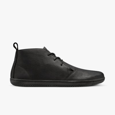 Vivobarefoot Gobi II - Pánské Sálové Boty Černé (KRZ361579)